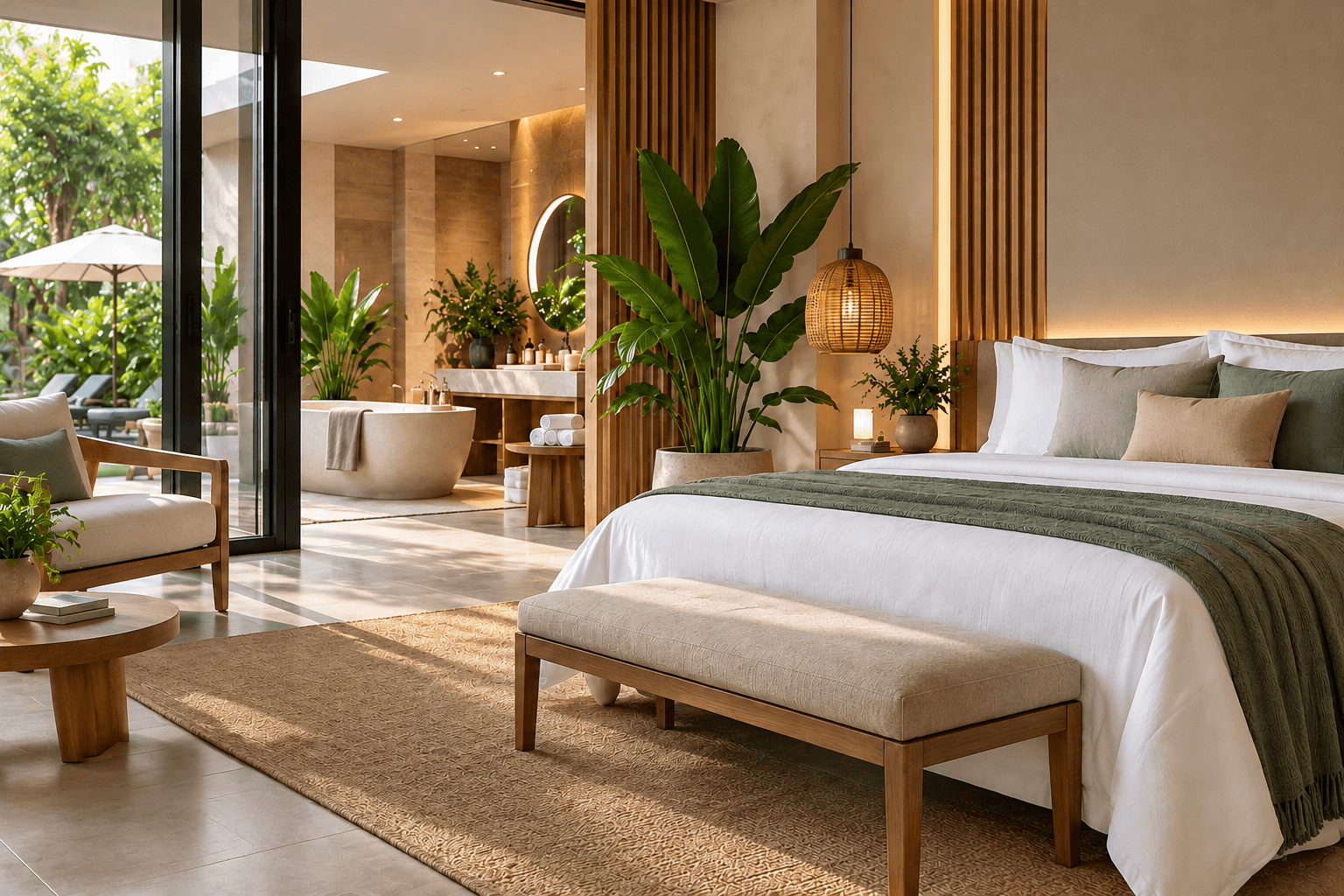 Hoteles, spas y espacios de bienestar con colores Pintuco